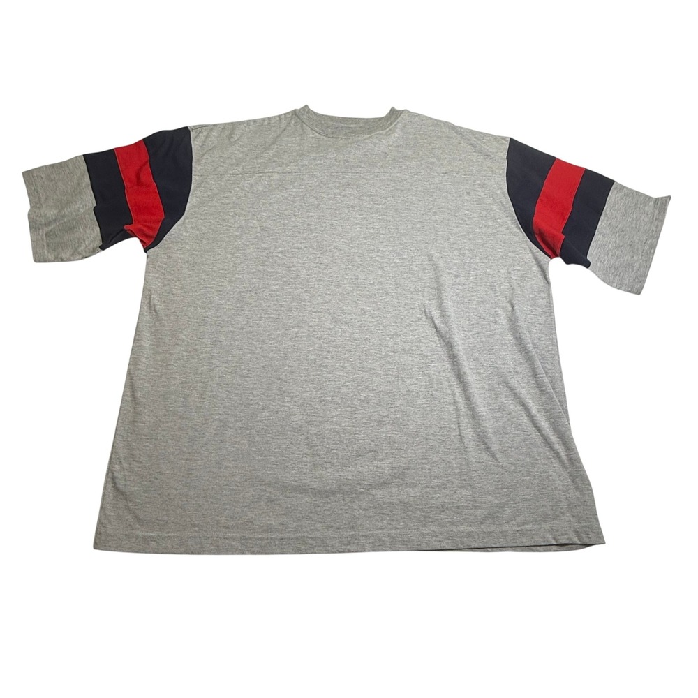 Monday Night Football T-Shirt Mens XL Gray Excellent Vintage 90s Colorblock Tee